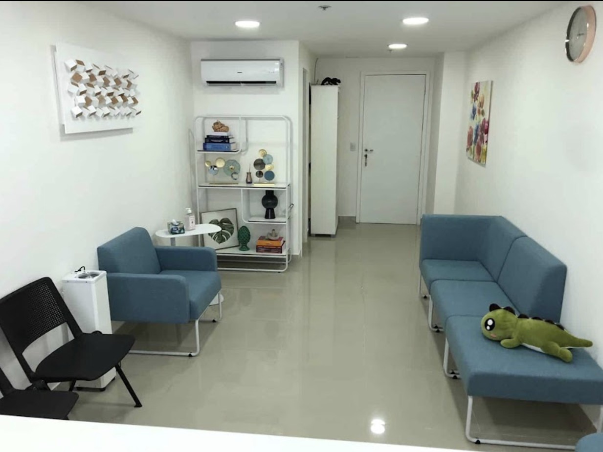 Sala de espera do consultório